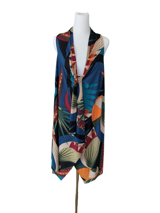 Brazilian Avian Elegance Dress Wrap